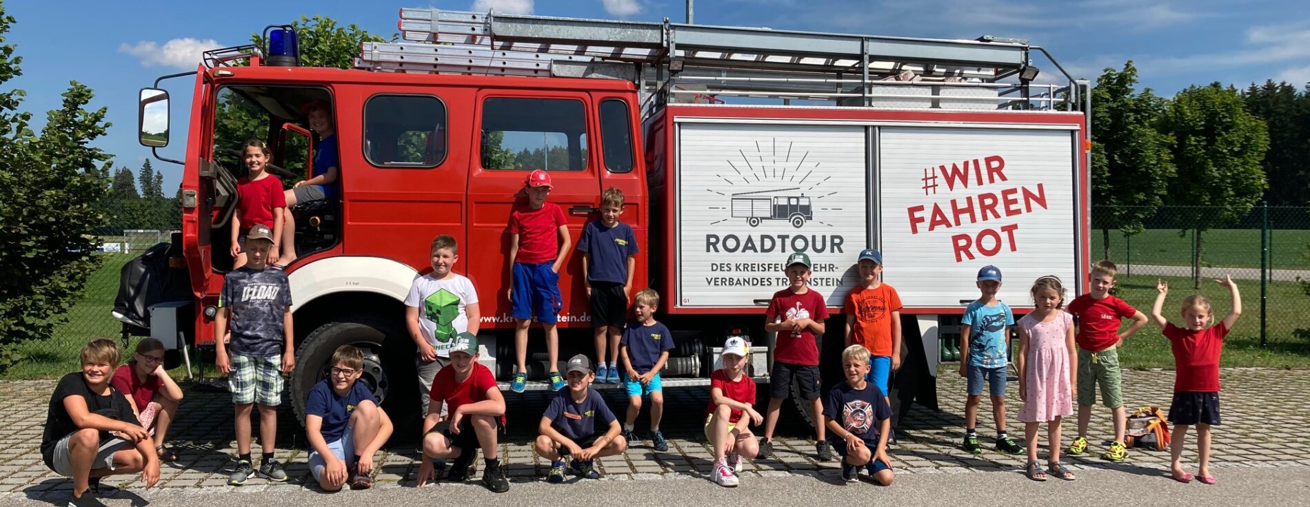 Kreisfeuerwehrverband Traunstein: Roadtour #wirfahrenrot Kreisfeuerwehrverband Traunstein: Roadtour #wirfahrenrot