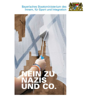Das Bild zeigt das Cover der Broschüre "Nein zu Nazis und Co" Das Bild zeigt das Cover der Broschüre "Nein zu Nazis und Co"
